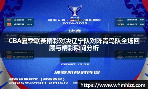 CBA夏季联赛精彩对决辽宁队对阵青岛队全场回顾与精彩瞬间分析